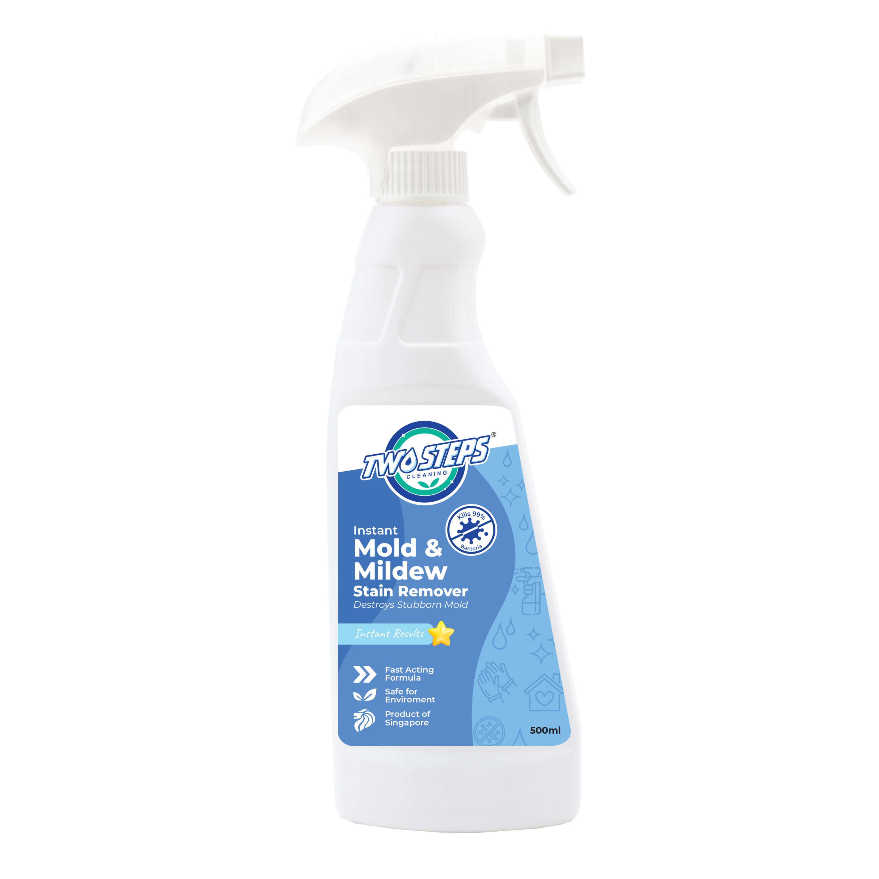 Mold & Mildew Remover 500ml – Twostepscleaning
