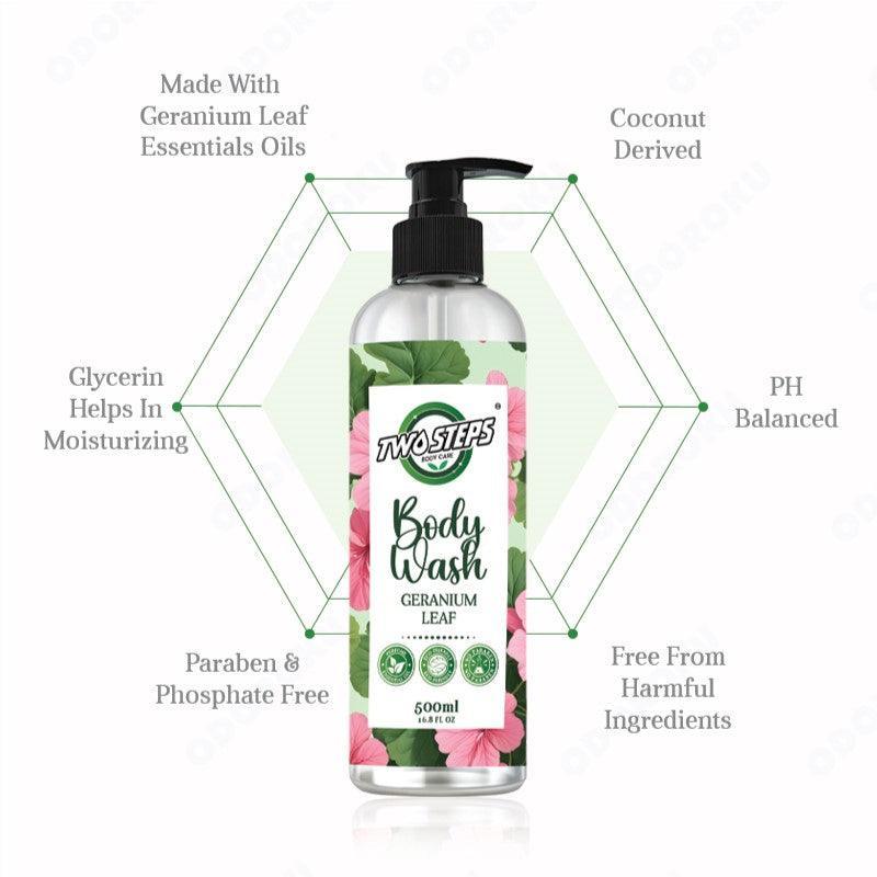 Geranium Leaf Perfume Body Wash / Body Shower 5 Litre - Twostepscleaning