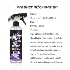 Nano Ceramic Coating 500ml - Twostepscleaning