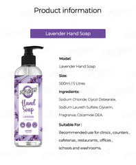Hand Soap 5 Litre Eco Refill - Lavender