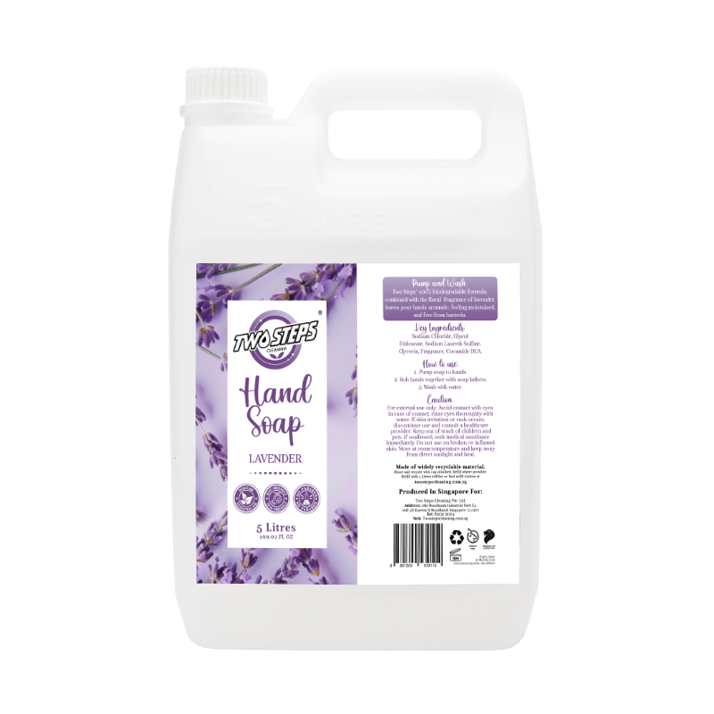 Hand Soap 5 Litre Eco Refill - Lavender