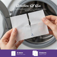 Laundry Detergent Sheets 40 Sheets - Lavender Bliss