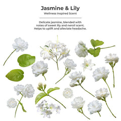 Hand Sanitizer Alcohol 70% 500ml - Jasmine & Lily - Twostepscleaning